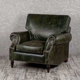 Кресло кожаное Лофт Аристократ (ширина 1070 мм) в Щёлково - shhyolkovo.katalogmebeli.com | фото