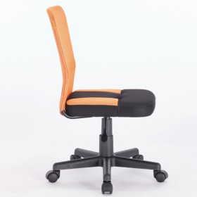 Кресло компактное BRABIX Smart MG-313 (черный, оранжевый) в Щёлково - shhyolkovo.katalogmebeli.com | фото 2