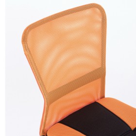 Кресло компактное BRABIX Smart MG-313 (черный, оранжевый) в Щёлково - shhyolkovo.katalogmebeli.com | фото 4
