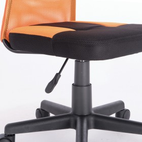 Кресло компактное BRABIX Smart MG-313 (черный, оранжевый) в Щёлково - shhyolkovo.katalogmebeli.com | фото 5