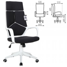 Кресло офисное BRABIX Prime EX-515 (черная ткань) в Щёлково - shhyolkovo.katalogmebeli.com | фото