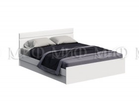 Кровать Нэнси New 1,6м (Белый/белый глянец) в Щёлково - shhyolkovo.katalogmebeli.com | фото
